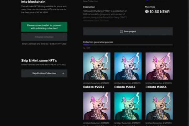 NFT marketplace