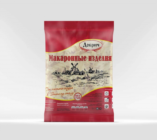 Упаковка для макарон
