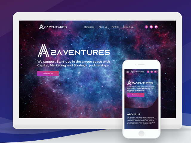 Venture fund website
