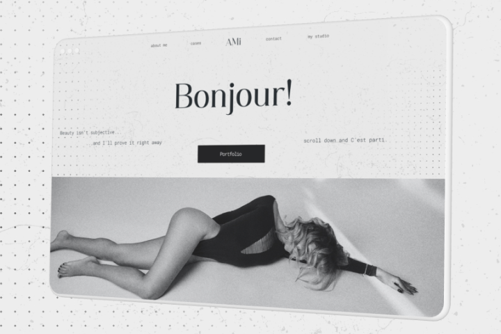 Сайт-портфолио для фотографа