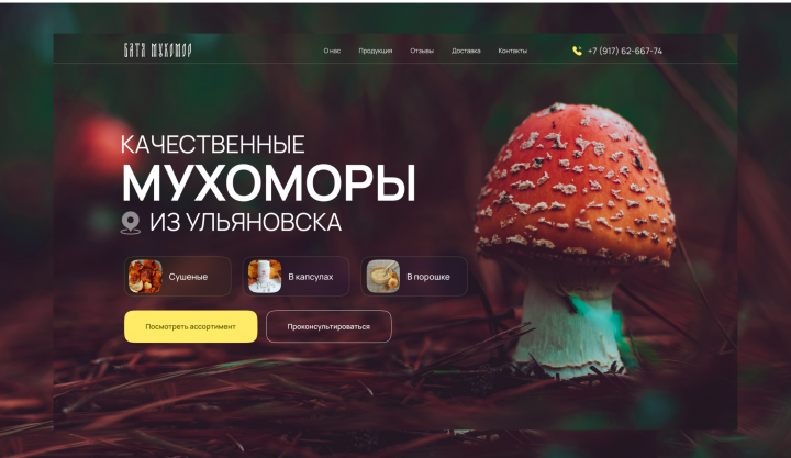 Продажа мухоморов