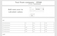 Test for EPAM