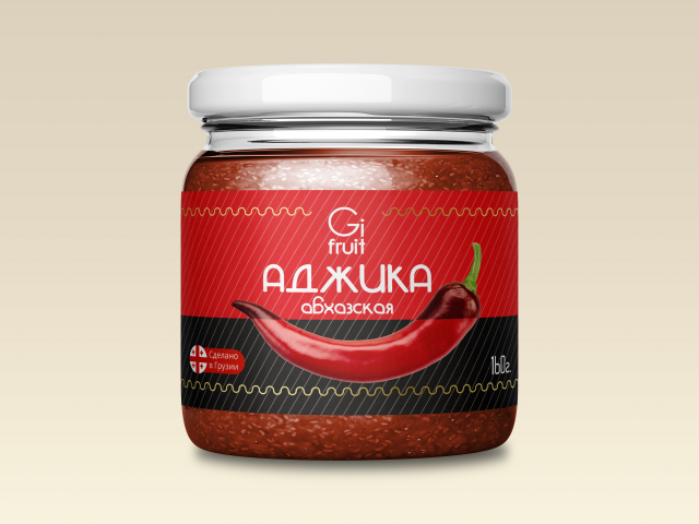 Этикетка Gi fruit