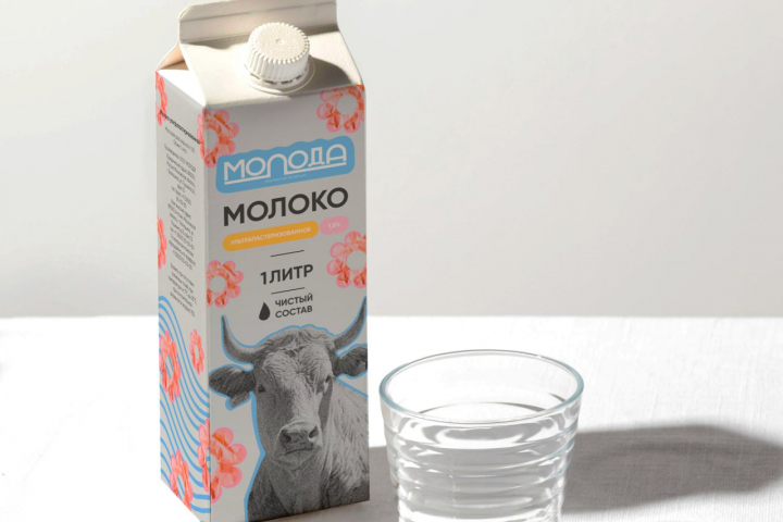Логотип для бренда "Молода"