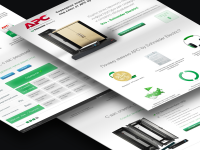 APC  — Landing Page для рекламной кампании «APC ServerRoom»