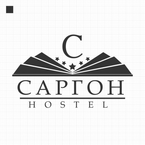 Логотип  для отеля "Саргон"