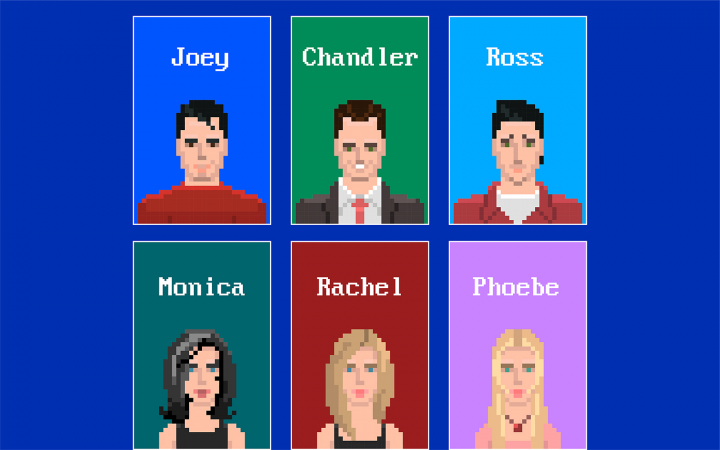 Pixel-art Friends