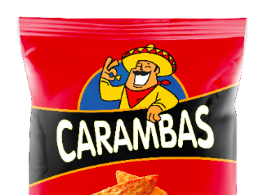 Редизайн упаковки кукурузных чипсов Carambas