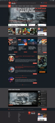 Развекательный сайт браузерных игр