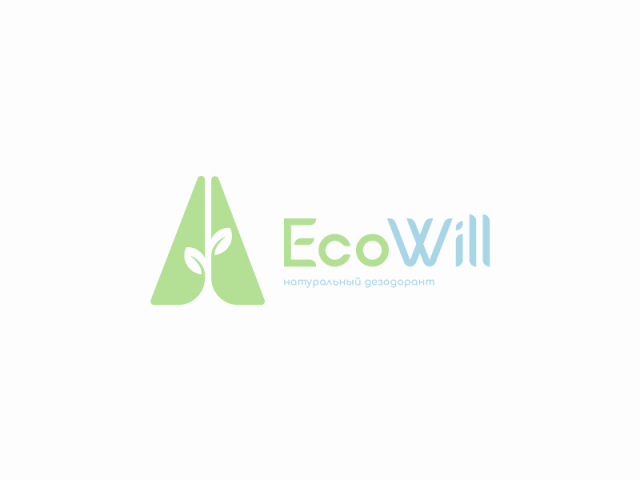 Логотип для магазина эко товаров Eco Will