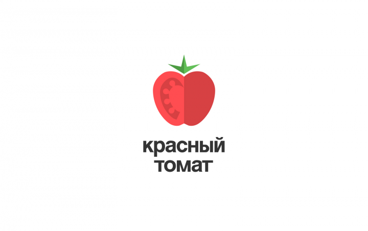 Логотип для магазина овощей и фруктов — Красный томат