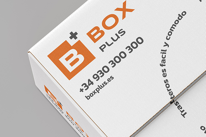 BOX PLUS-испанская компания. Нейминг, логотип, айдентика, сайт