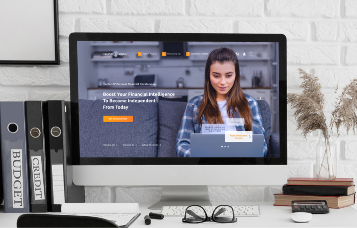 Clever Saver - Landing Page, Logo, Facebook Profile