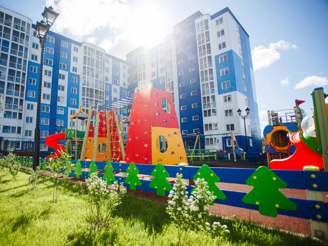 Лендинг по продаже квартир в строящемся доме