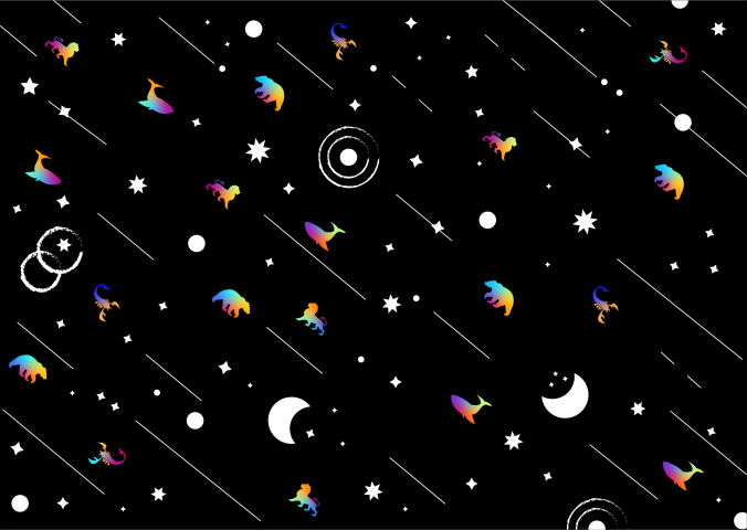 Паттерны для художественной школы «Космос»