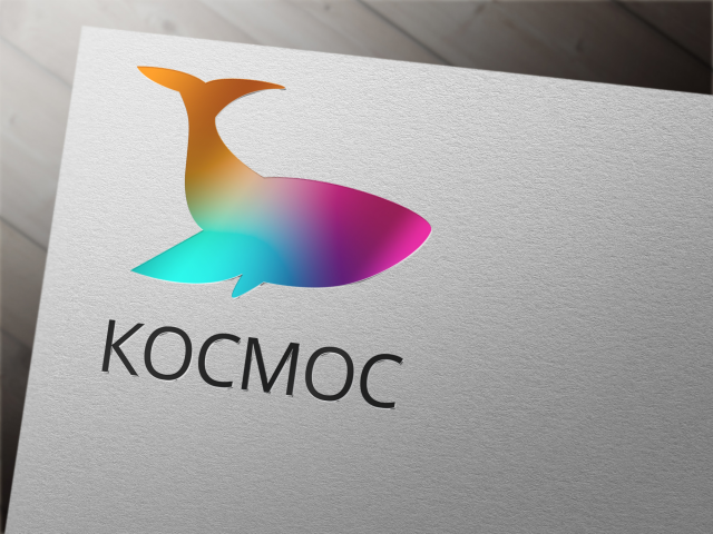 Логотип для художественной школы «Космос»