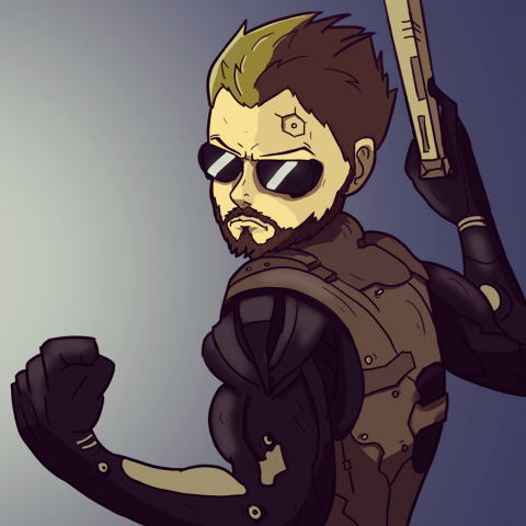 Deusex стикер