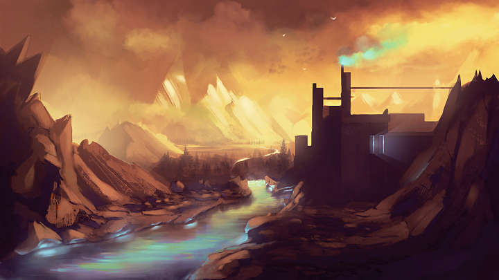 Magic river