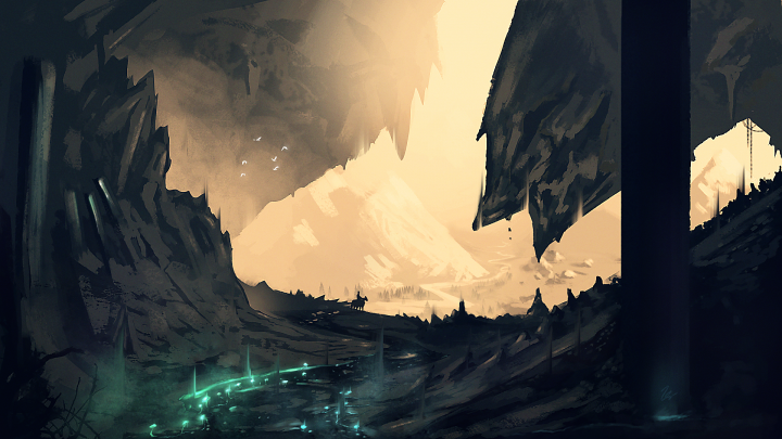 Magnetic cave