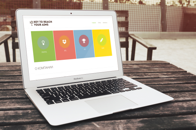 Создание сайта для компании «KPI»