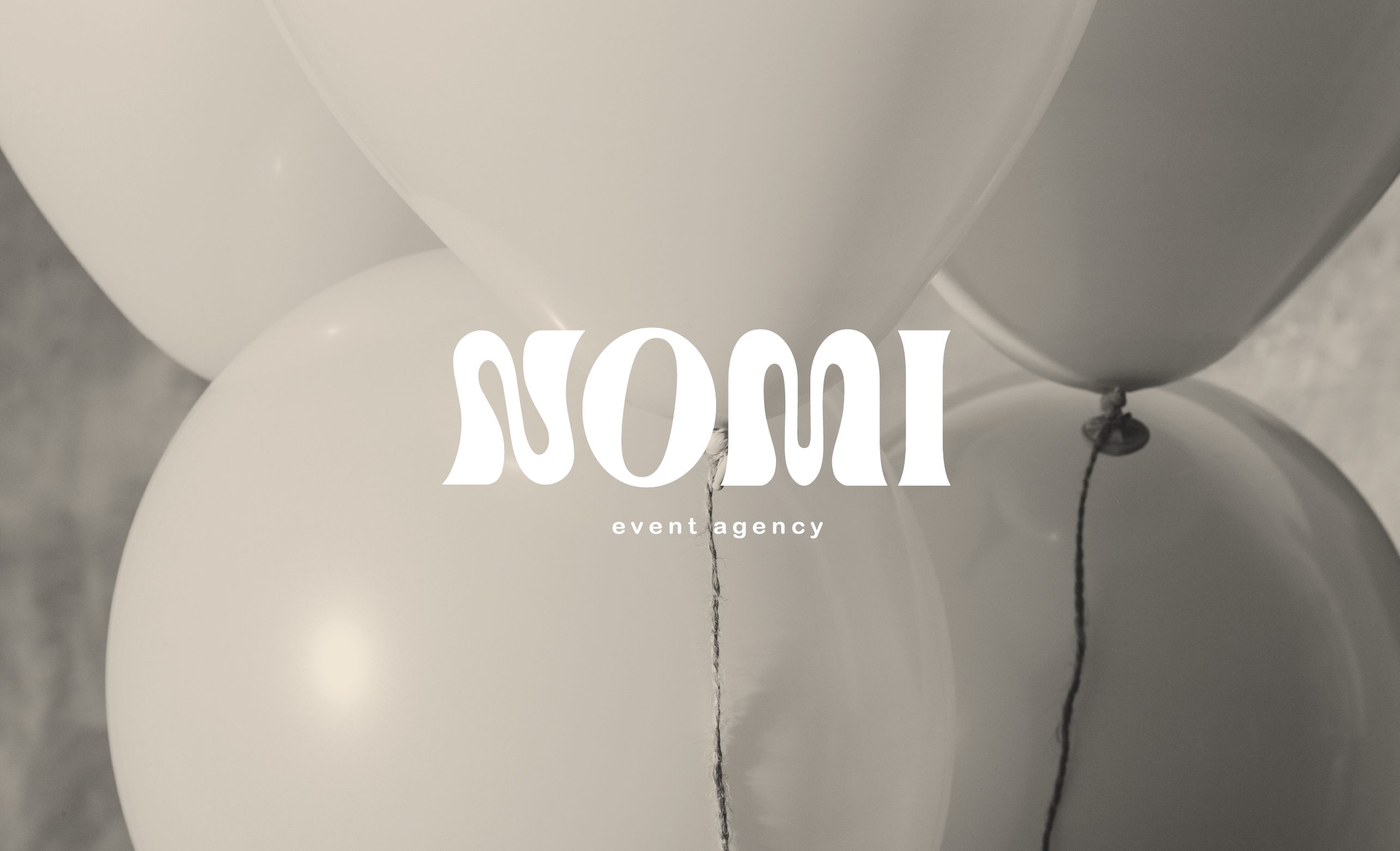 NOMI | Identity for event agency | ивент-агентство