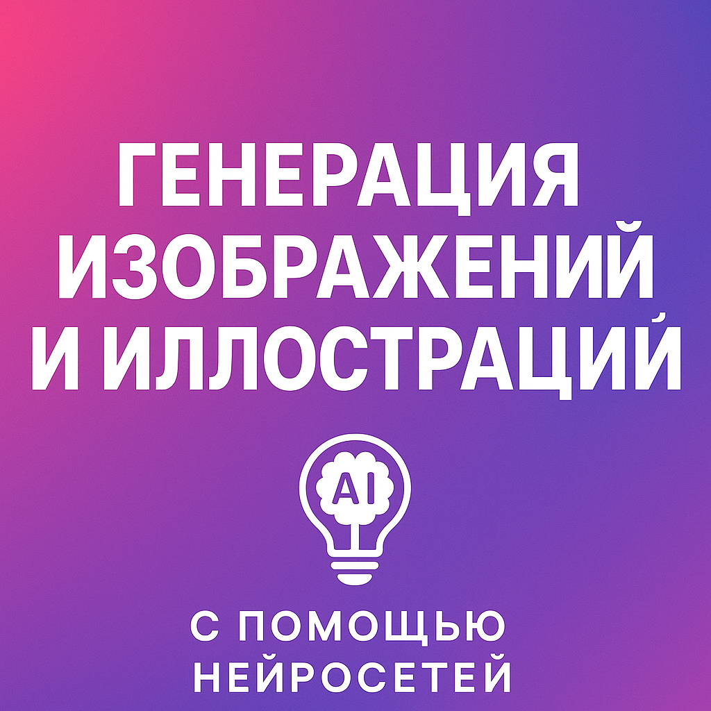 Генерация изображений и иллюстраций с помощью нейросетей