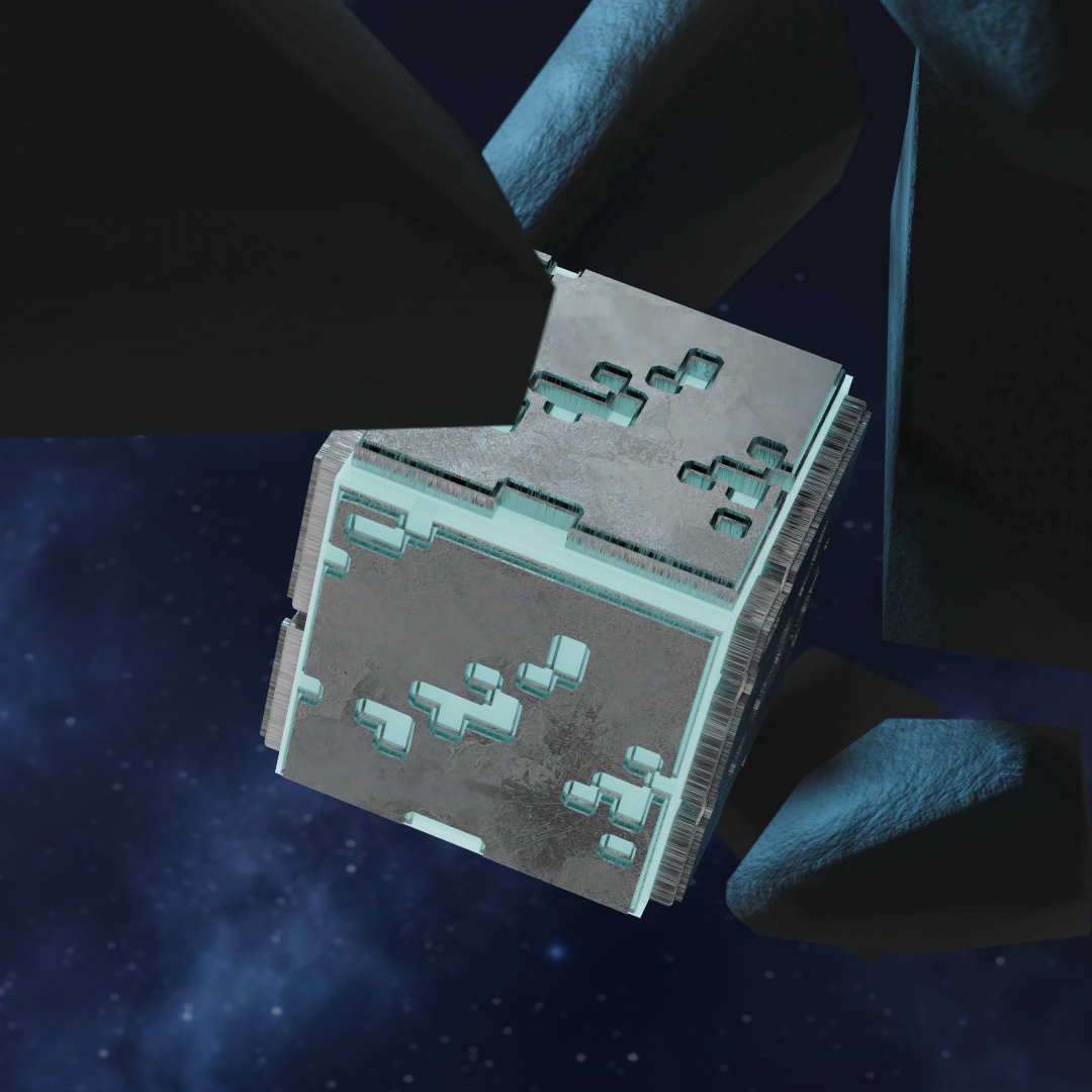 Космический куб: анимация в Cinema 4D