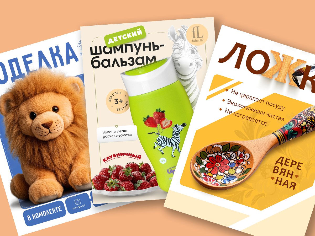 Инфографика карточек товаров