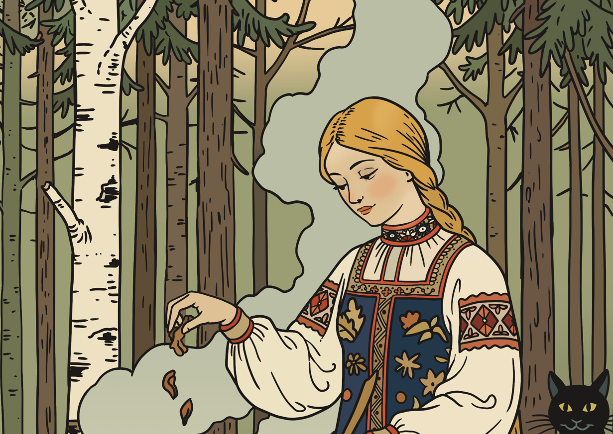 Славянская этикетка