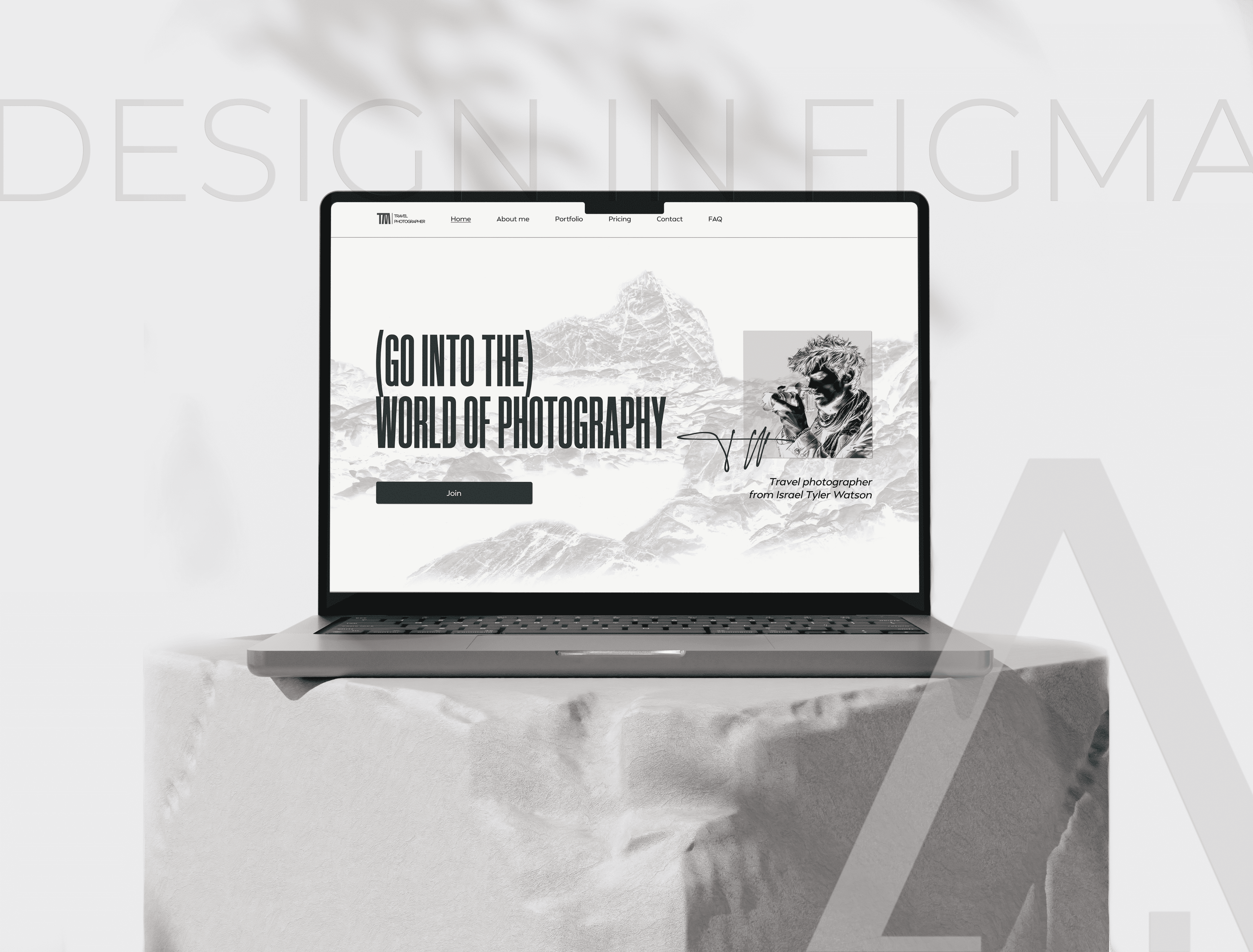 Дизайн-концепция Landing page в Figma | Разработка Logo