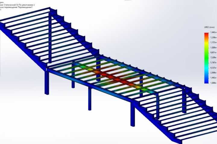 КМ + прочностные расчёты (Solidworks) + расчёт материалов