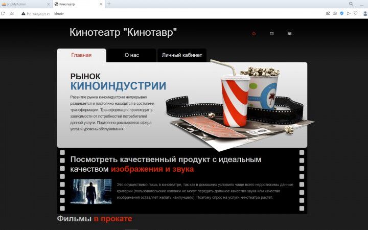 Разработка веб приложений для курсовых и дипломных проектов