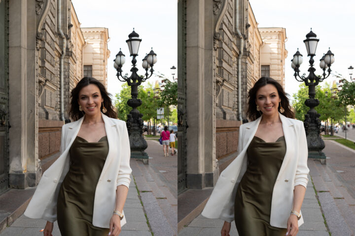 Убрать людей, предметы с фото