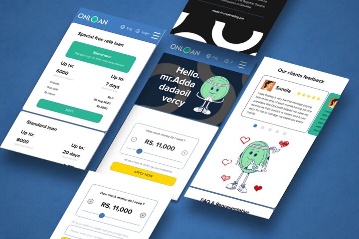 Разработка дизайнов сайтов