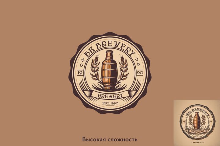 Логотип в векторе по вашему эскизу