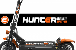 HUNTER. Брендирование для электросамоката