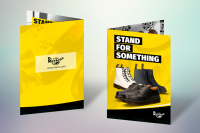 Дизайн гарантийного талона Dr. Martens