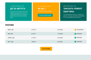 Личный кабинет пользователя