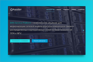 Редизайн сайта Brain4net
