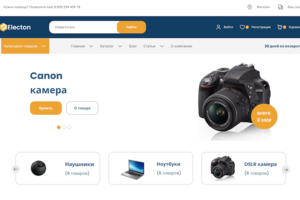 Разработка интернет-магазина гаджетов