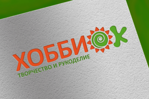 Логотип магазина товаров для рукоделия и хобби