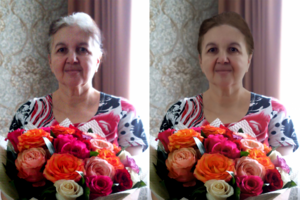 ретушь, отрисовка засветов, покраска волос