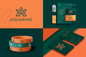 Разработка современного фирменного стиля AQUAWING