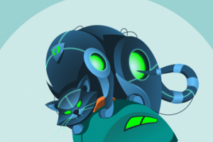 Маскот для CYBERCATS