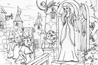 Рисунок-раскраска 01