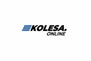 Логотип для сайта Kolesa.online.