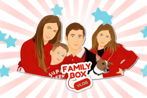Family Box VLOG (разработка заставки для канала)