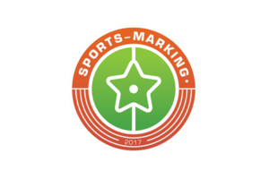 Логотип для сервиса Sports-Marking. Спортивная разметка