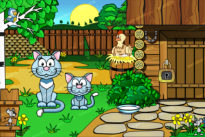 Игровая локация "кошки"