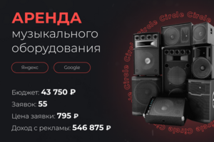 Аренда музыкального оборудования